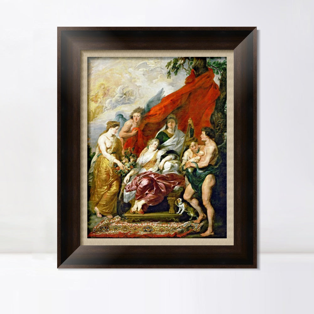 INVIN ART Framed Canvas Art Giclee Print Series#059 by Peter Paul Rubens Wall Art