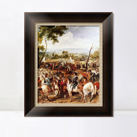 INVIN ART Framed Canvas Art Giclee Print Series#061 by Peter Paul Rubens Wall Art Living Room Home Office Decorations