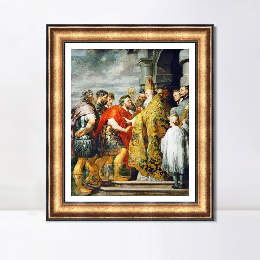 INVIN ART Framed Canvas Art Giclee Print Series#062 by Peter Paul Rubens Wall Art