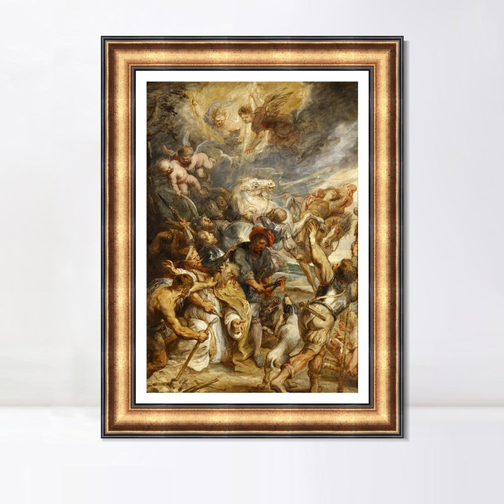 INVIN ART Framed Canvas Art Giclee Print Series#063 by Peter Paul Rubens Wall Art