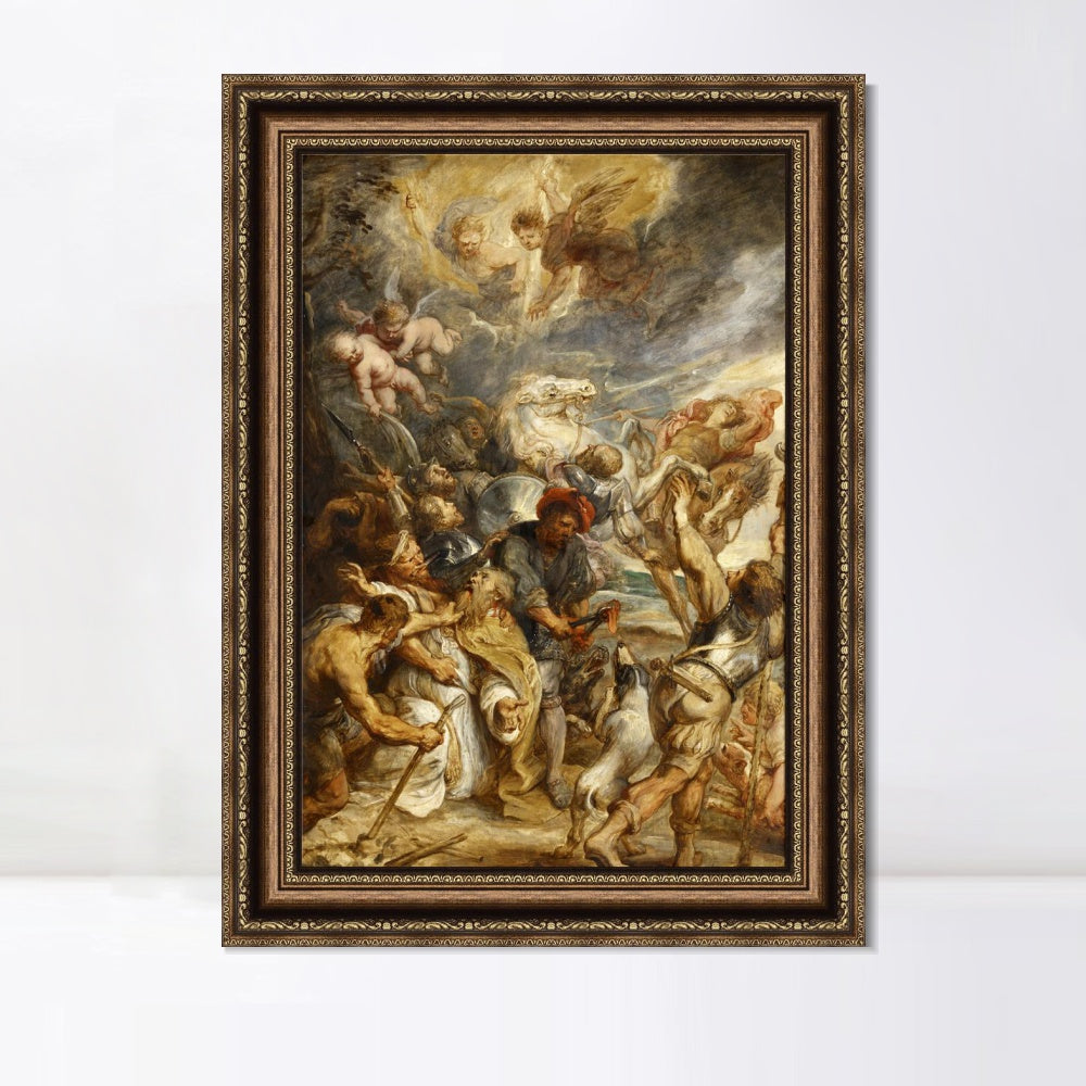 INVIN ART Framed Canvas Art Giclee Print Series#063 by Peter Paul Rubens Wall Art