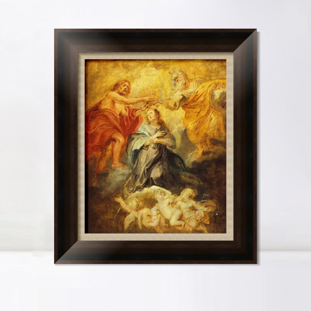 INVIN ART Framed Canvas Art Giclee Print Series#064 by Peter Paul Rubens Wall Art