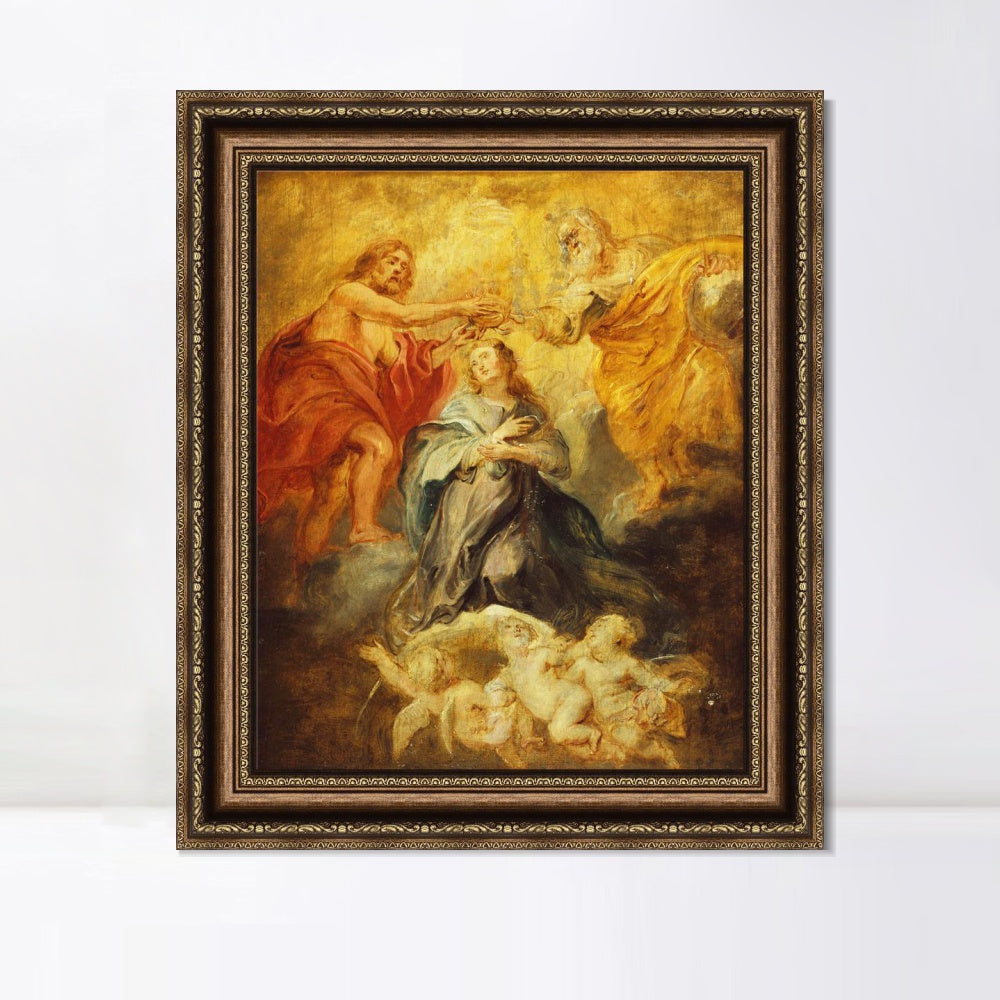 INVIN ART Framed Canvas Art Giclee Print Series#064 by Peter Paul Rubens Wall Art