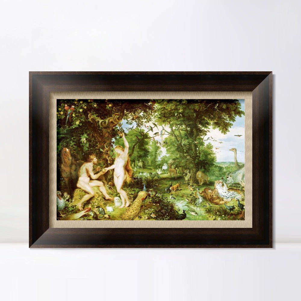 INVIN ART Framed Canvas Art Giclee Print Series#065 by Peter Paul Rubens Wall Art