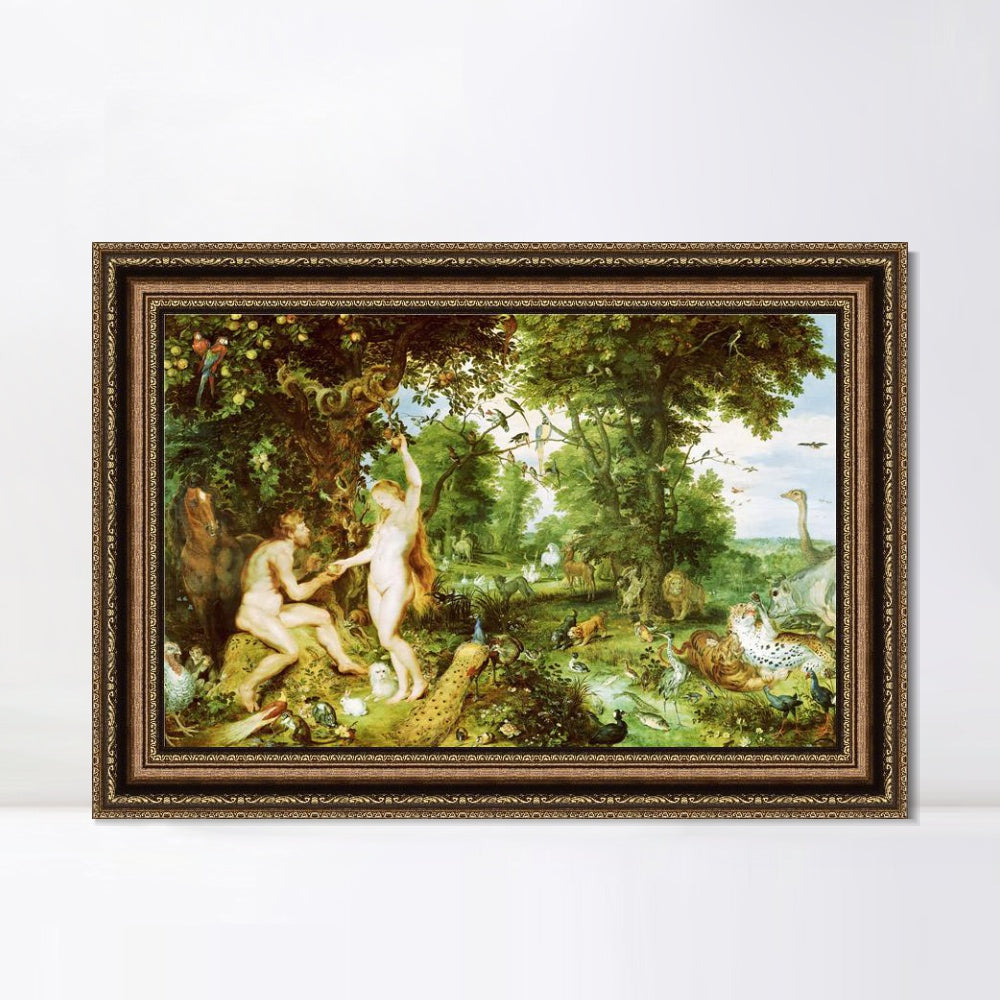 INVIN ART Framed Canvas Art Giclee Print Series#065 by Peter Paul Rubens Wall Art