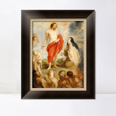 INVIN ART Framed Canvas Art Giclee Print Series#066 by Peter Paul Rubens Wall Art Living Room Home Office Decorations
