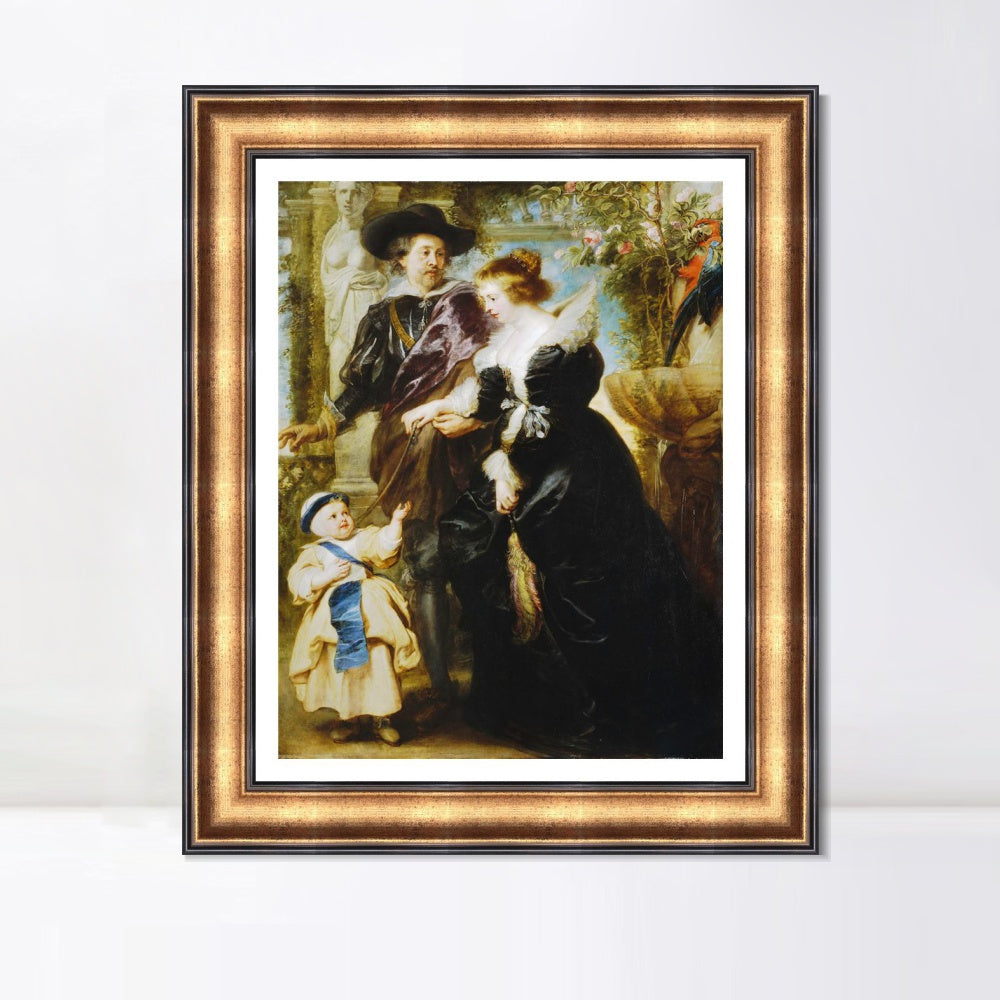 INVIN ART Framed Canvas Art Giclee Print Series#068 by Peter Paul Rubens Wall Art
