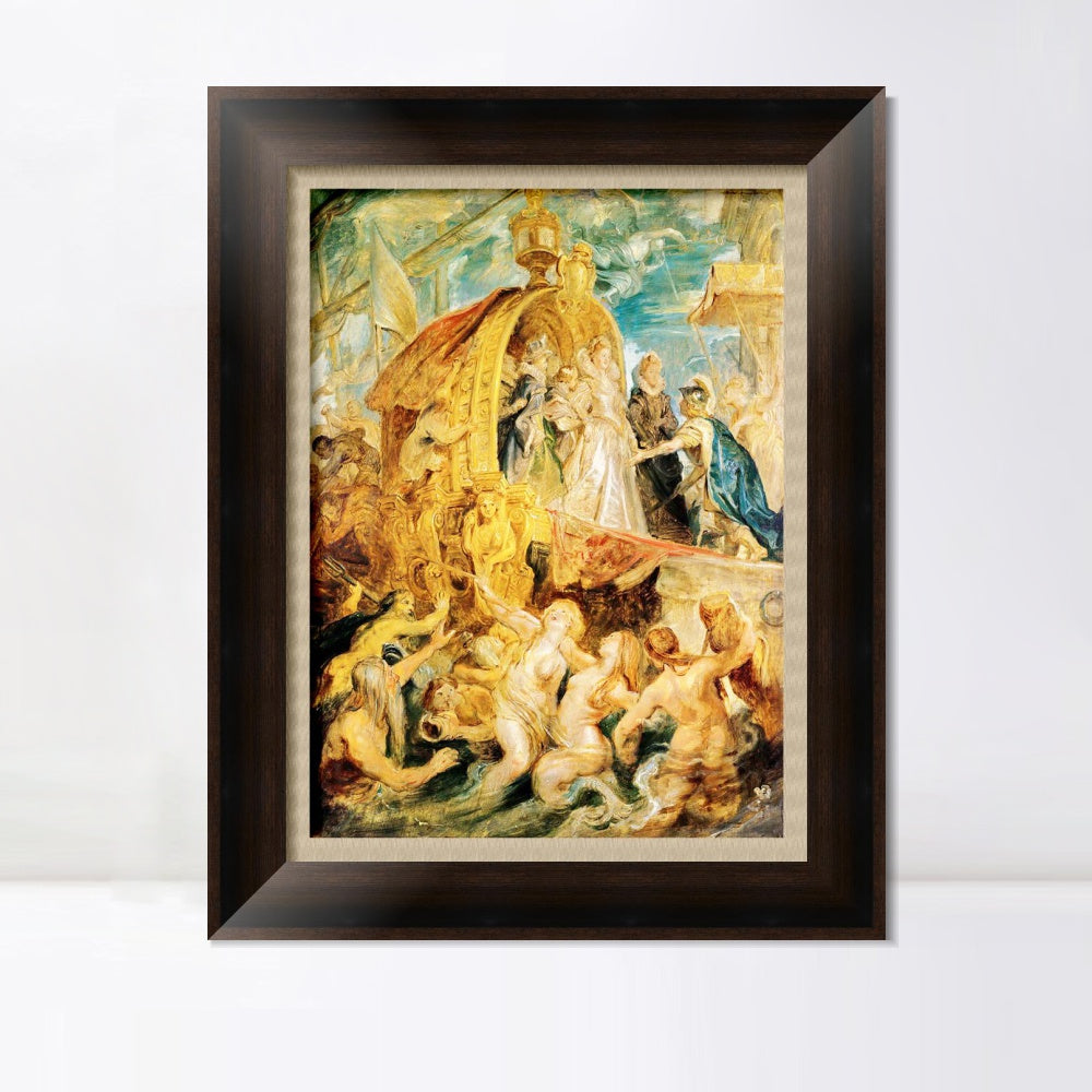 INVIN ART Framed Canvas Art Giclee Print Series#069 by Peter Paul Rubens Wall Art