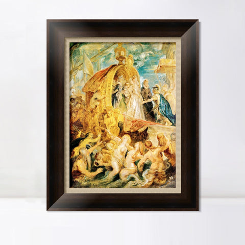INVIN ART Framed Canvas Art Giclee Print Series#069 by Peter Paul Rubens Wall Art Living Room Home Office Decorations