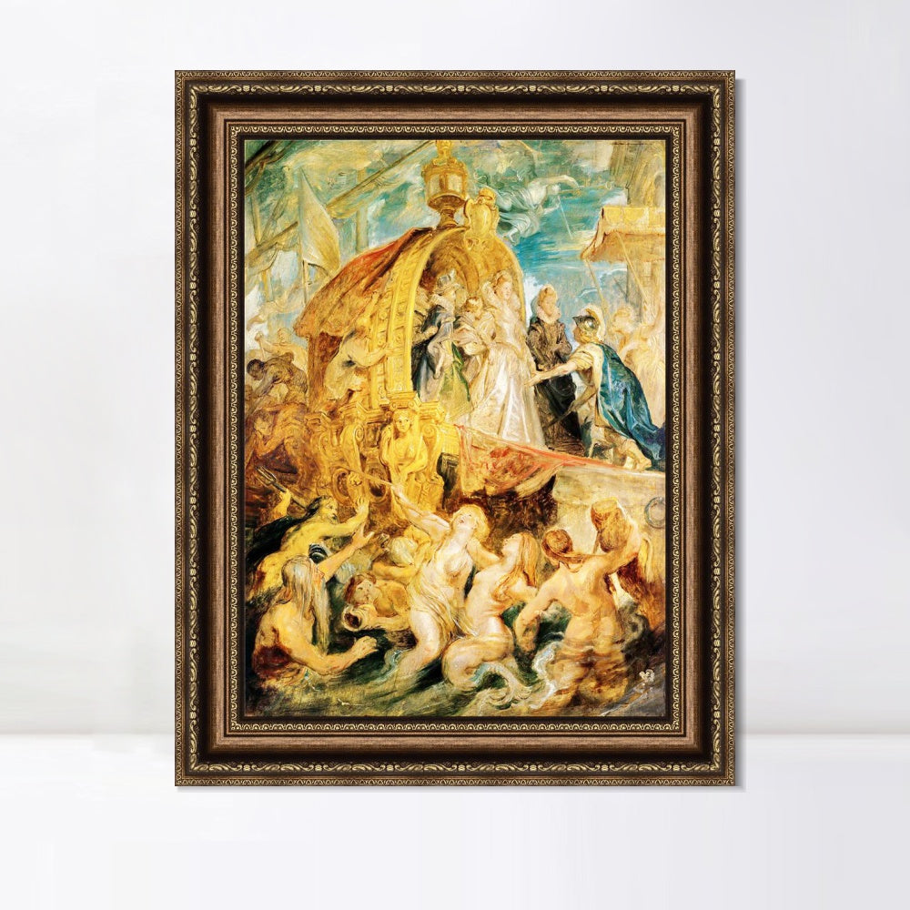 INVIN ART Framed Canvas Art Giclee Print Series#069 by Peter Paul Rubens Wall Art