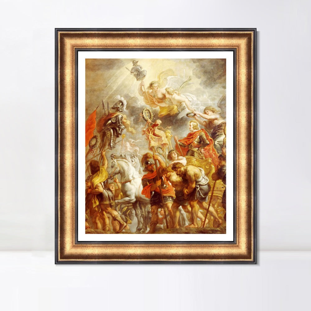 INVIN ART Framed Canvas Art Giclee Print Series#070 by Peter Paul Rubens Wall Art