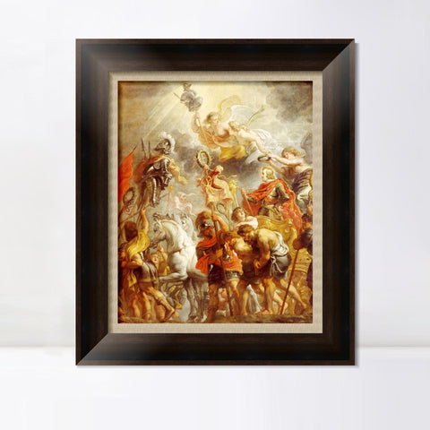 INVIN ART Framed Canvas Art Giclee Print Series#070 by Peter Paul Rubens Wall Art Living Room Home Office Decorations