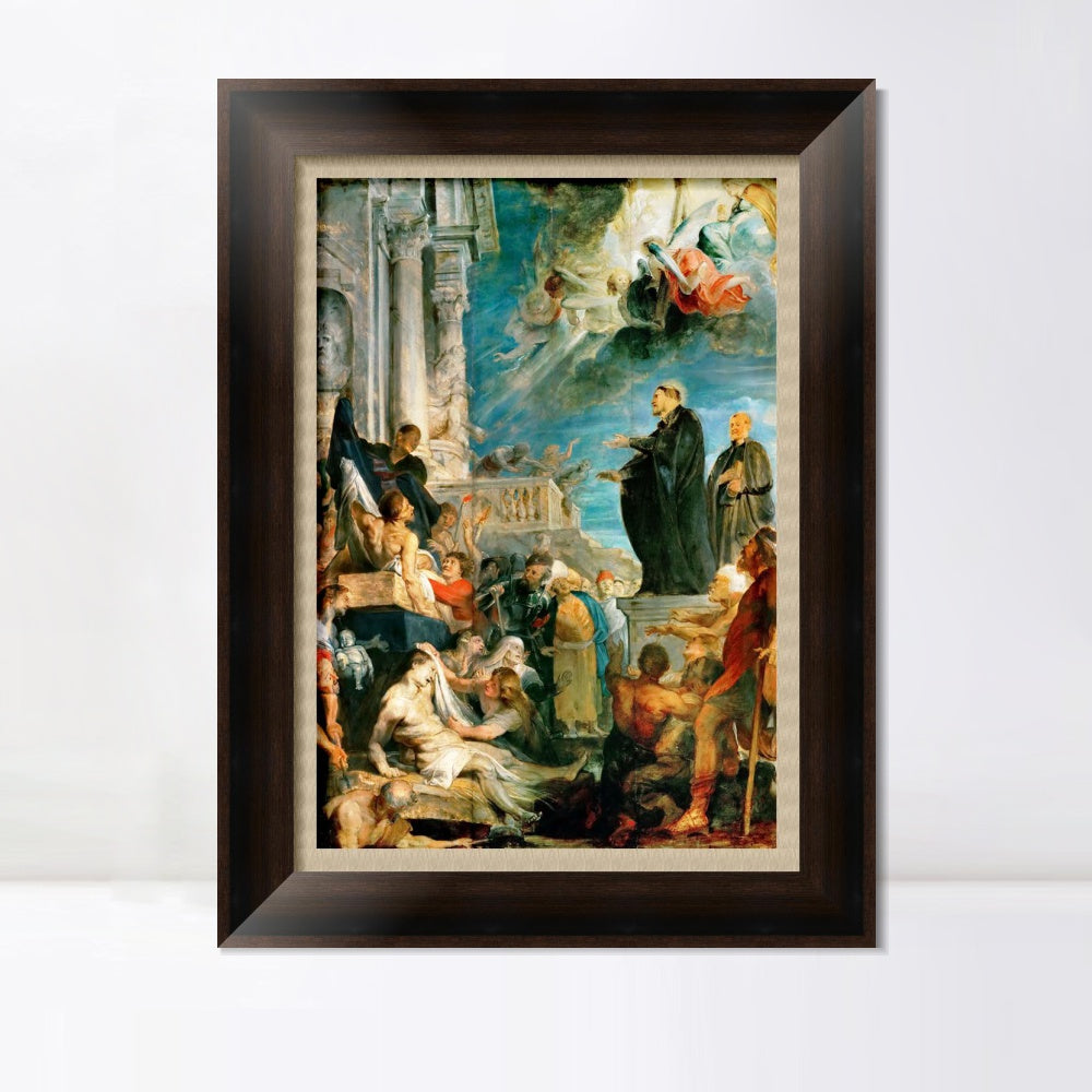 INVIN ART Framed Canvas Art Giclee Print Series#071 by Peter Paul Rubens Wall Art