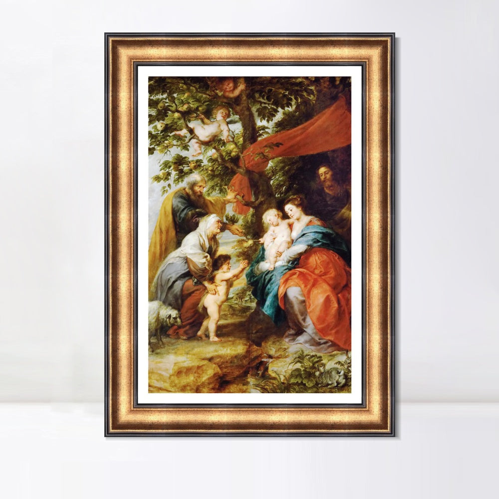 INVIN ART Framed Canvas Art Giclee Print Series#072 by Peter Paul Rubens Wall Art