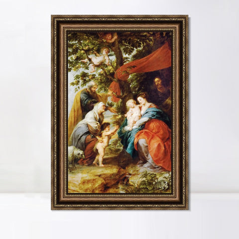 INVIN ART Framed Canvas Art Giclee Print Series#072 by Peter Paul Rubens Wall Art Living Room Home Office Decorations