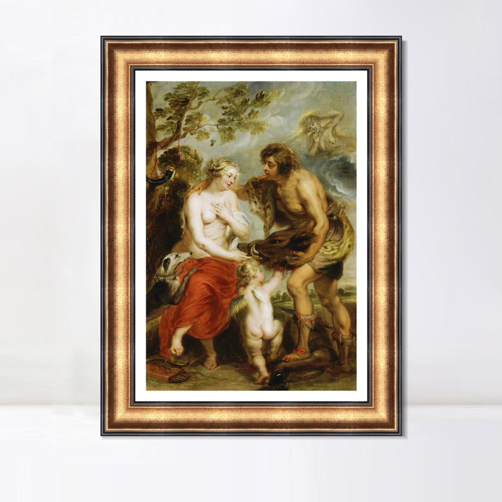 INVIN ART Framed Canvas Art Giclee Print Series#073 by Peter Paul Rubens Wall Art