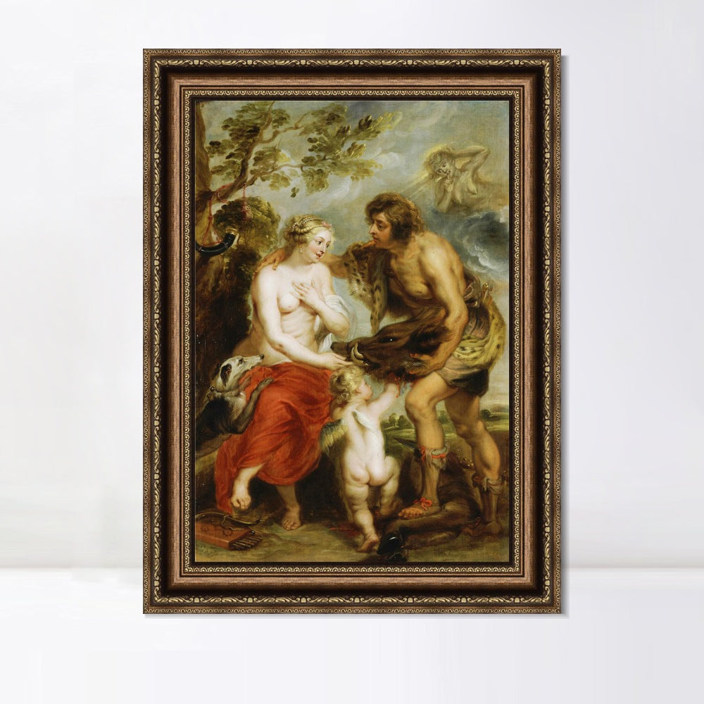 INVIN ART Framed Canvas Art Giclee Print Series#073 by Peter Paul Rubens Wall Art