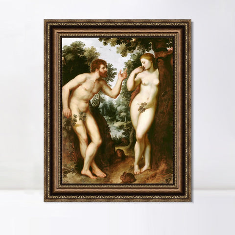 INVIN ART Framed Canvas Art Giclee Print Series#075 by Peter Paul Rubens Wall Art Living Room Home Office Decorations