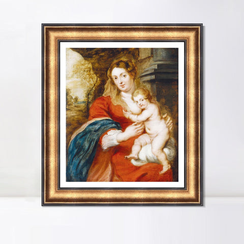 INVIN ART Framed Canvas Art Giclee Print Series#076 by Peter Paul Rubens Wall Art Living Room Home Office Decorations