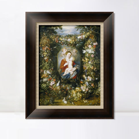 INVIN ART Framed Canvas Art Giclee Print Series#078 by Peter Paul Rubens Wall Art Living Room Home Office Decorations