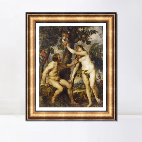 INVIN ART Framed Canvas Art Giclee Print Series#079 by Peter Paul Rubens Wall Art Living Room Home Office Decorations