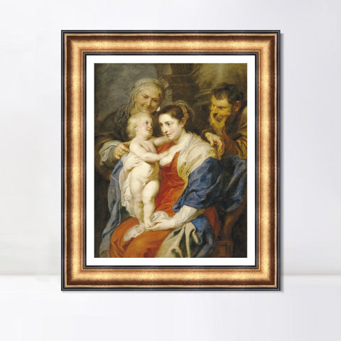 INVIN ART Framed Canvas Art Giclee Print Series#080 by Peter Paul Rubens Wall Art Living Room Home Office Decorations