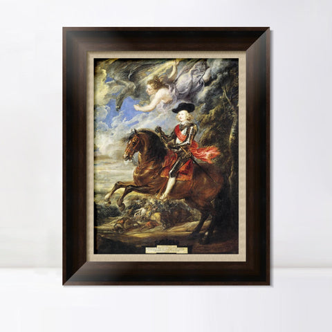 INVIN ART Framed Canvas Art Giclee Print Series#081 by Peter Paul Rubens Wall Art Living Room Home Office Decorations