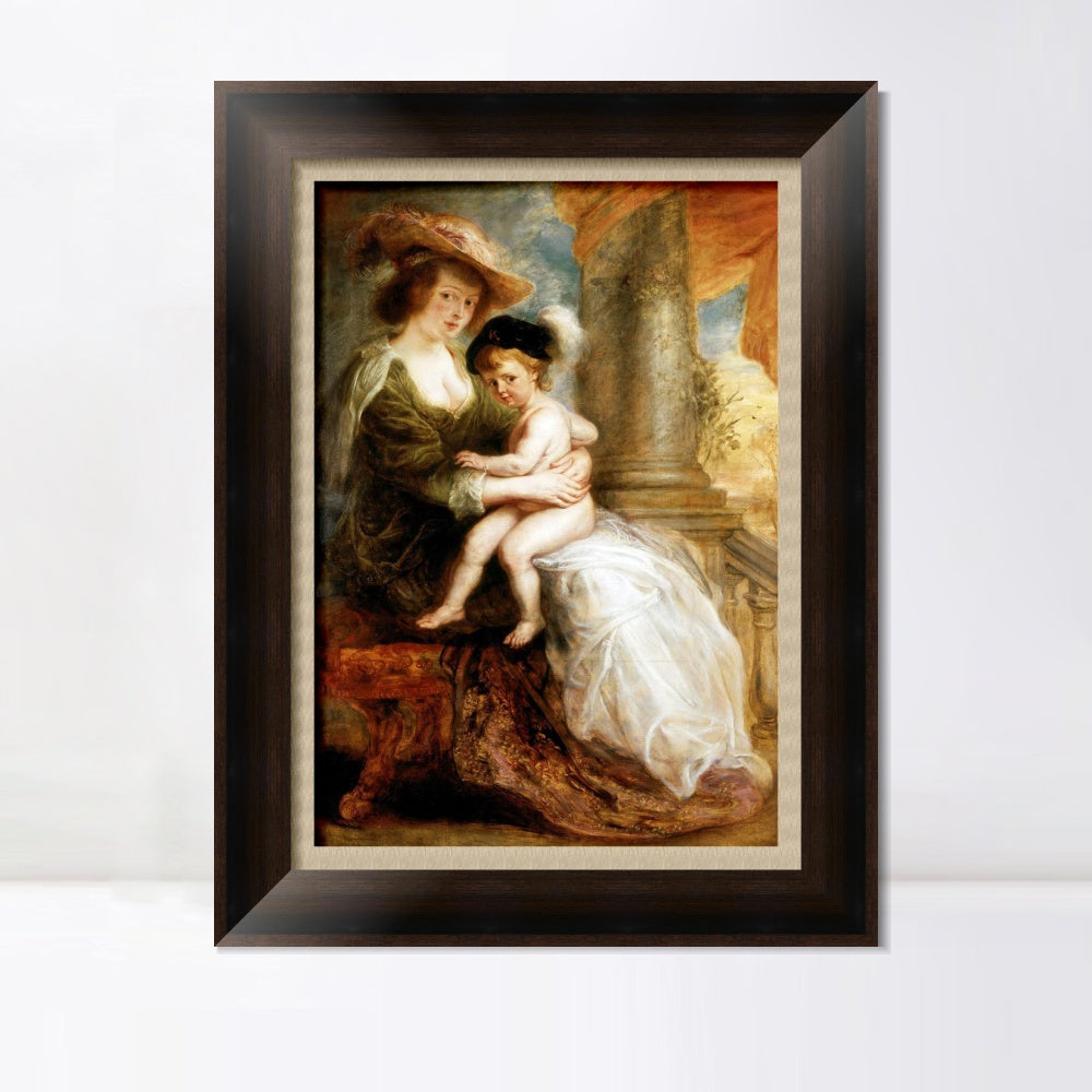 INVIN ART Framed Canvas Art Giclee Print Series#082 by Peter Paul Rubens Wall Art