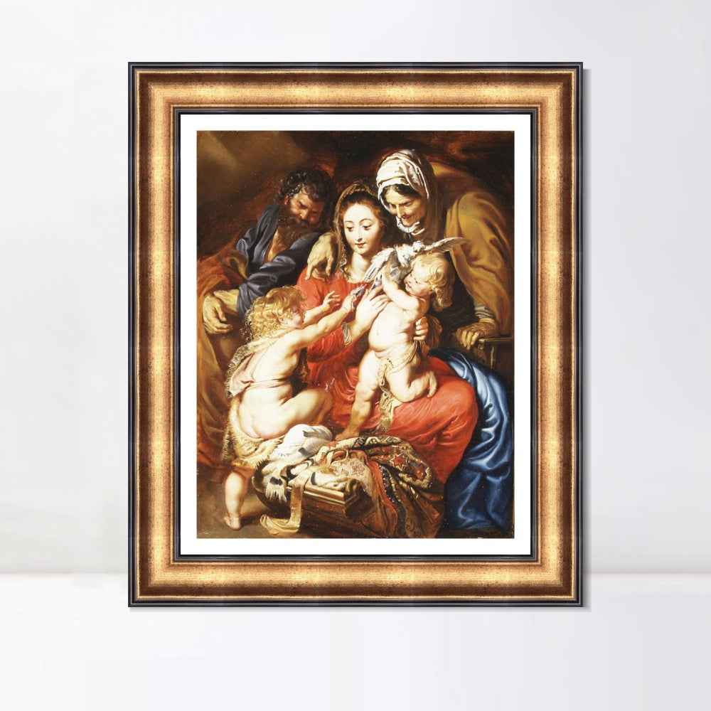 INVIN ART Framed Canvas Art Giclee Print Series#083 by Peter Paul Rubens Wall Art