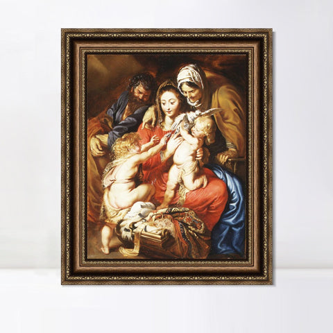 INVIN ART Framed Canvas Art Giclee Print Series#083 by Peter Paul Rubens Wall Art Living Room Home Office Decorations