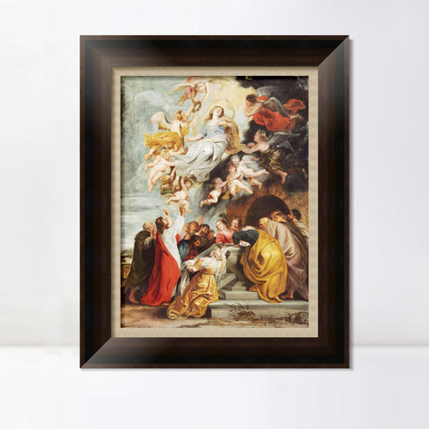 INVIN ART Framed Canvas Art Giclee Print Series#085 by Peter Paul Rubens Wall Art Living Room Home Office Decorations