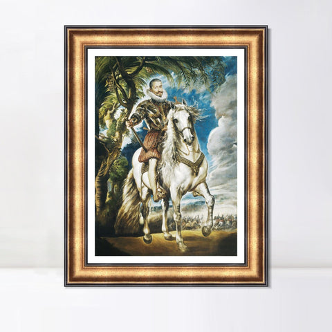 INVIN ART Framed Canvas Art Giclee Print Series#086 by Peter Paul Rubens Wall Art Living Room Home Office Decorations