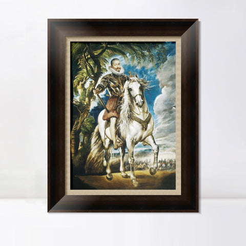 INVIN ART Framed Canvas Art Giclee Print Series#086 by Peter Paul Rubens Wall Art Living Room Home Office Decorations
