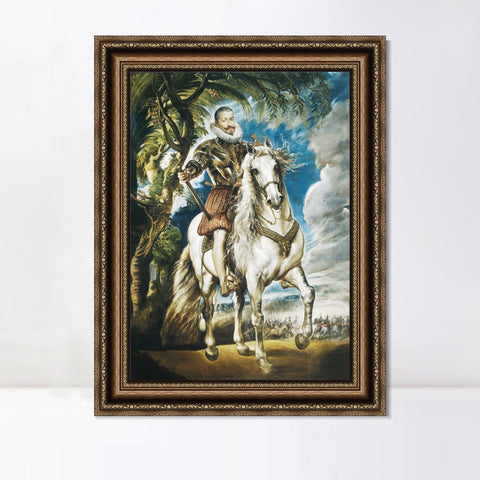 INVIN ART Framed Canvas Art Giclee Print Series#086 by Peter Paul Rubens Wall Art Living Room Home Office Decorations