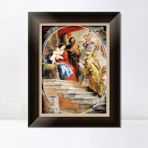 INVIN ART Framed Canvas Art Giclee Print Series#087 by Peter Paul Rubens Wall Art Living Room Home Office Decorations