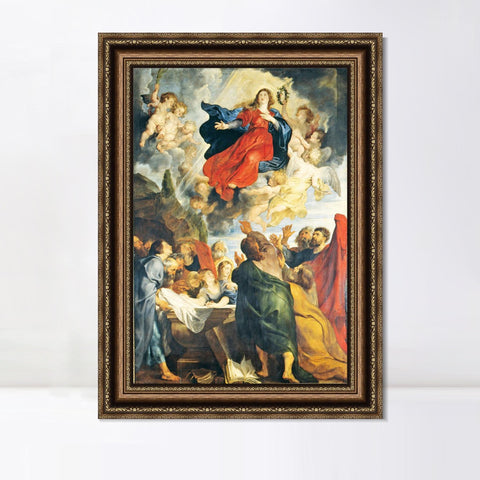 INVIN ART Framed Canvas Art Giclee Print Series#088 by Peter Paul Rubens Wall Art Living Room Home Office Decorations