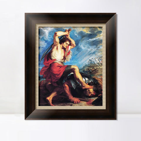 INVIN ART Framed Canvas Art Giclee Print Series#089 by Peter Paul Rubens Wall Art Living Room Home Office Decorations