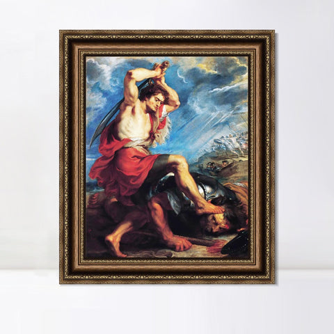 INVIN ART Framed Canvas Art Giclee Print Series#089 by Peter Paul Rubens Wall Art Living Room Home Office Decorations