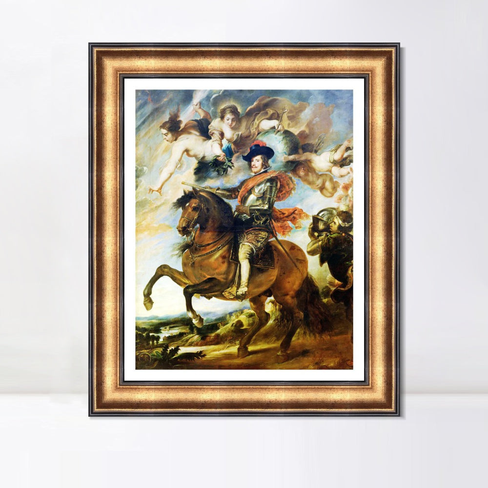 INVIN ART Framed Canvas Art Giclee Print Series#091 by Peter Paul Rubens Wall Art