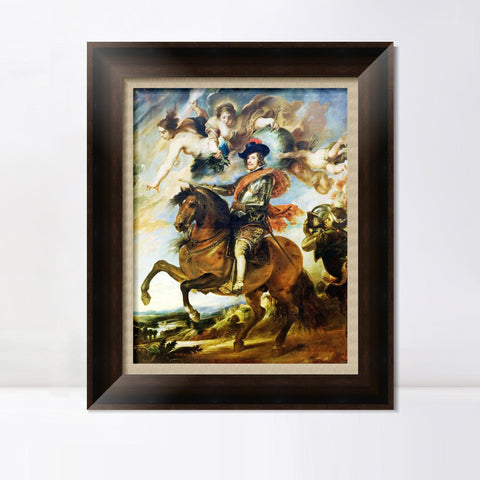 INVIN ART Framed Canvas Art Giclee Print Series#091 by Peter Paul Rubens Wall Art Living Room Home Office Decorations