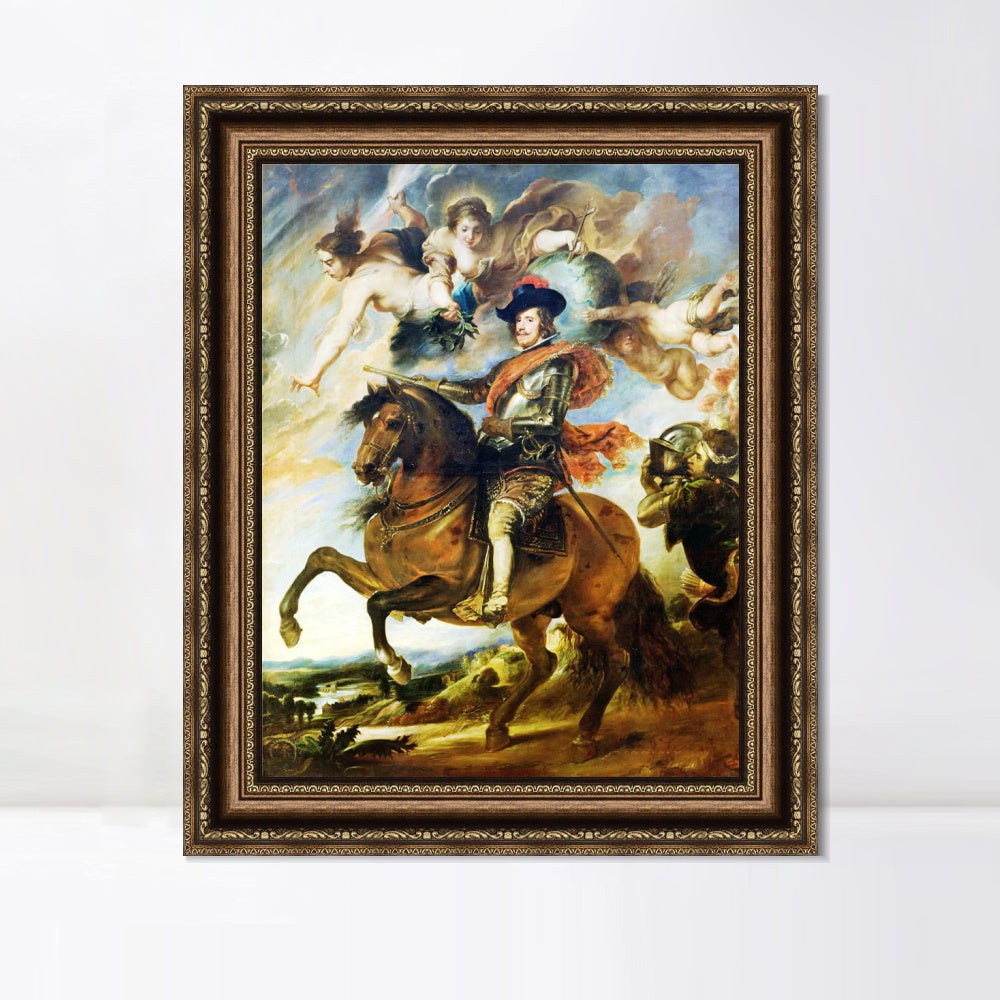 INVIN ART Framed Canvas Art Giclee Print Series#091 by Peter Paul Rubens Wall Art