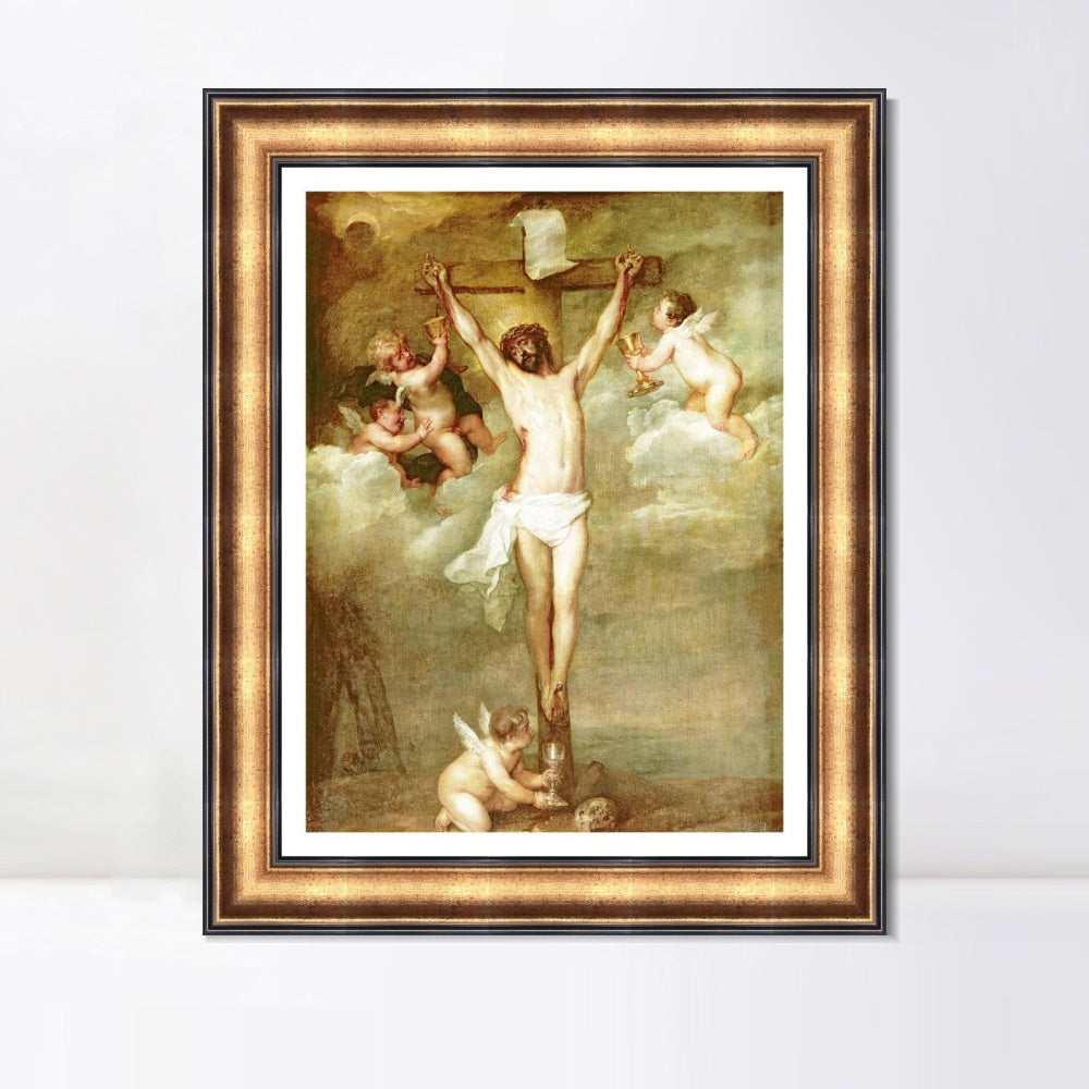 INVIN ART Framed Canvas Art Giclee Print Series#092 by Peter Paul Rubens Wall Art