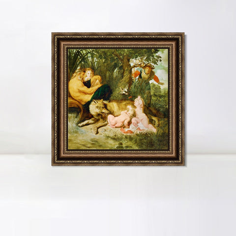 INVIN ART Framed Canvas Art Giclee Print Series#093 by Peter Paul Rubens Wall Art Living Room Home Office Decorations