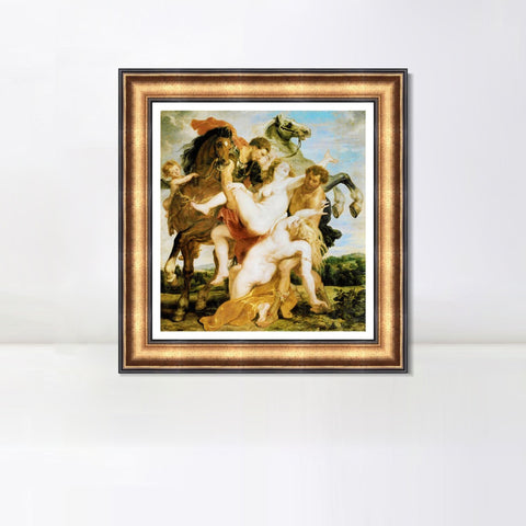 INVIN ART Framed Canvas Art Giclee Print Series#094 by Peter Paul Rubens Wall Art Living Room Home Office Decorations