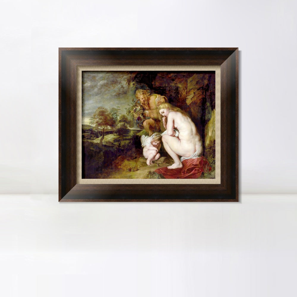 INVIN ART Framed Canvas Art Giclee Print Series#095 by Peter Paul Rubens Wall Art