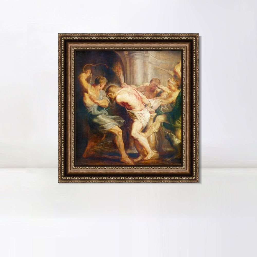 INVIN ART Framed Canvas Art Giclee Print Series#096 by Peter Paul Rubens Wall Art Living Room Home Office Decorations
