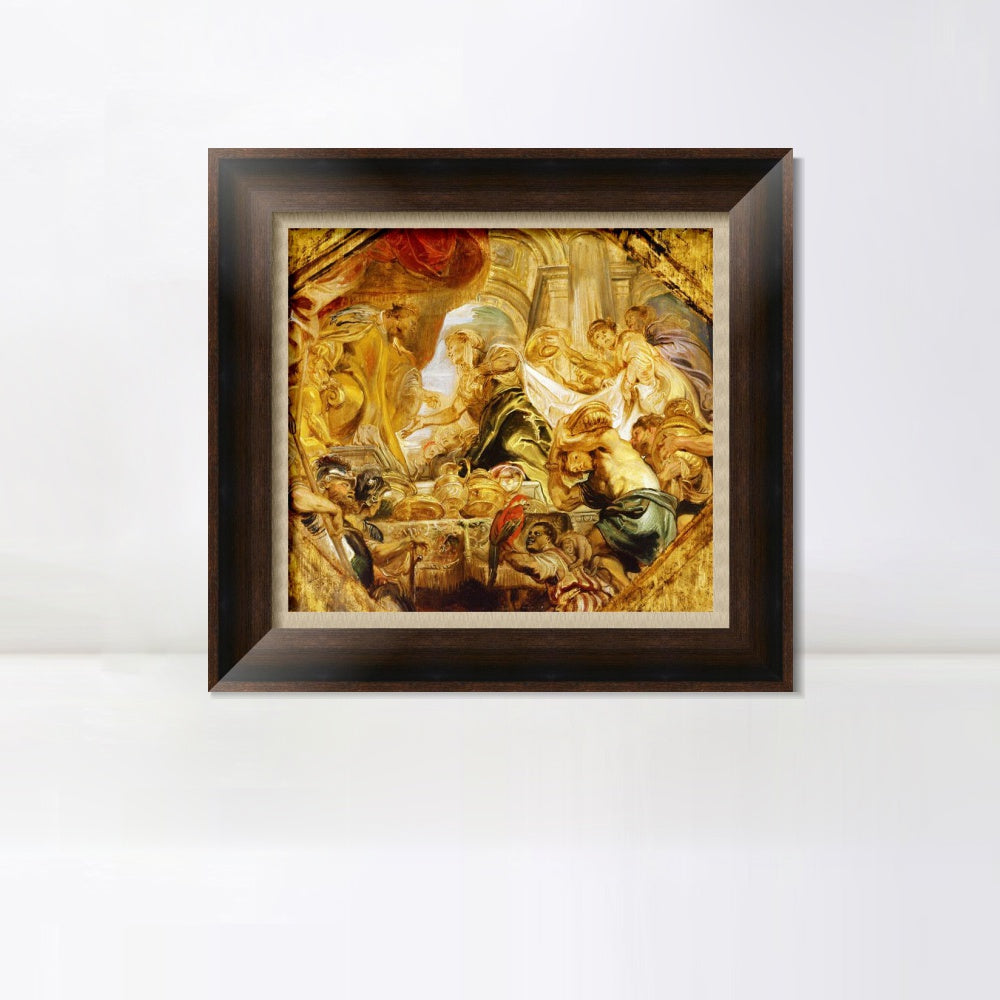 INVIN ART Framed Canvas Art Giclee Print Series#097 by Peter Paul Rubens Wall Art