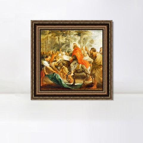 INVIN ART Framed Canvas Art Giclee Print Series#100 by Peter Paul Rubens Wall Art Living Room Home Office Decorations