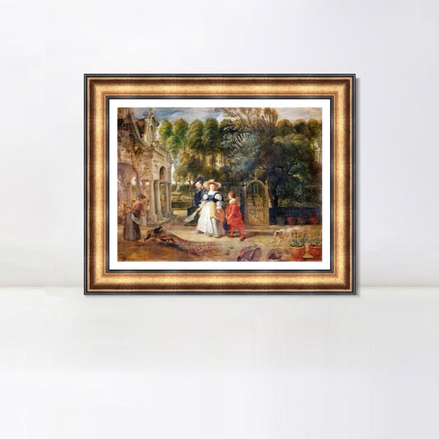 INVIN ART Framed Canvas Art Giclee Print Series#101 by Peter Paul Rubens Wall Art Living Room Home Office Decorations
