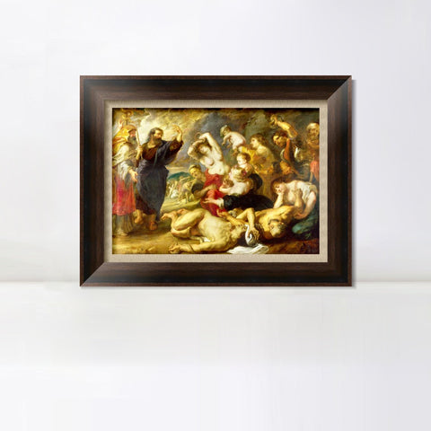 INVIN ART Framed Canvas Art Giclee Print Series#102 by Peter Paul Rubens Wall Art Living Room Home Office Decorations